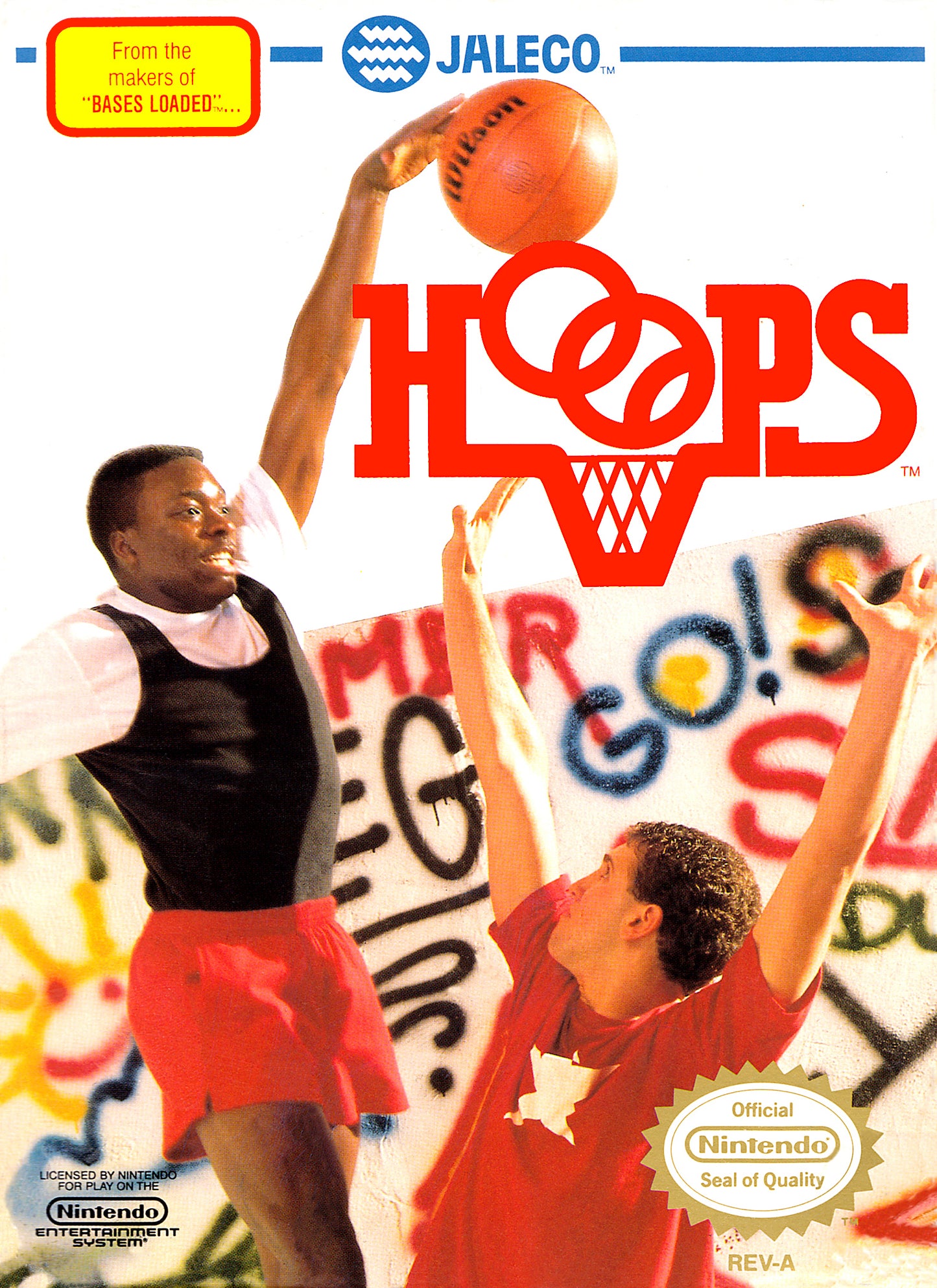 HOOPS - NES (W/BOX & MANUAL)