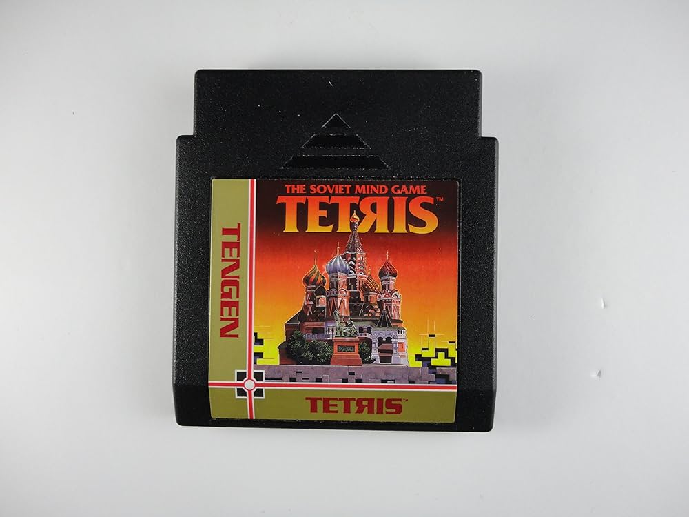 TETRIS (TENGEN)(BLACK CART) - NES