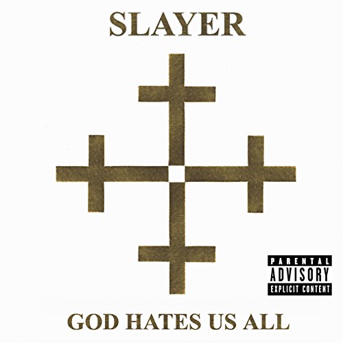 SLAYER - GOD HATES US ALL (WHITE COVER)