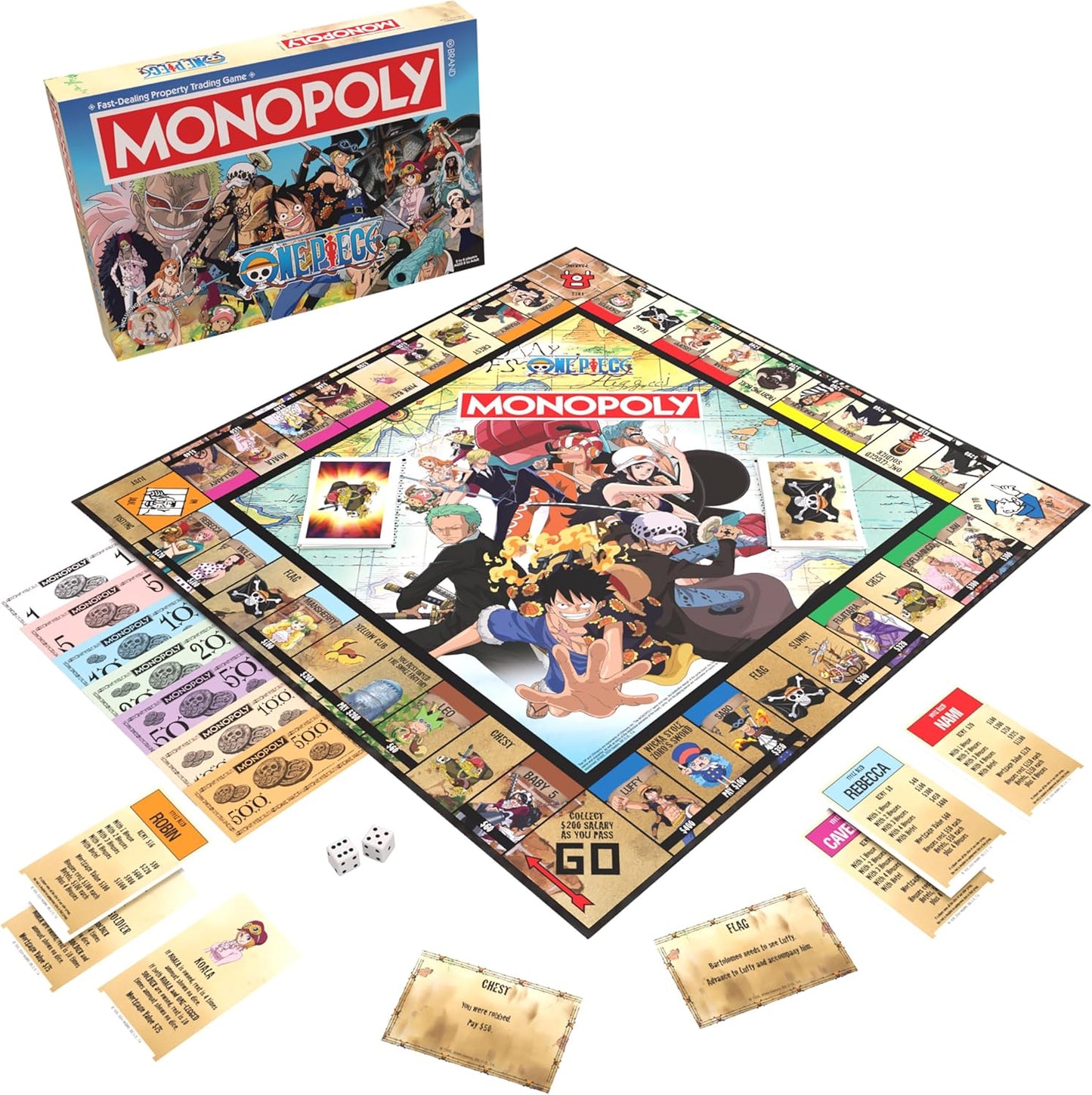 MONOPOLY: ONE PIECE - BOARD GAME