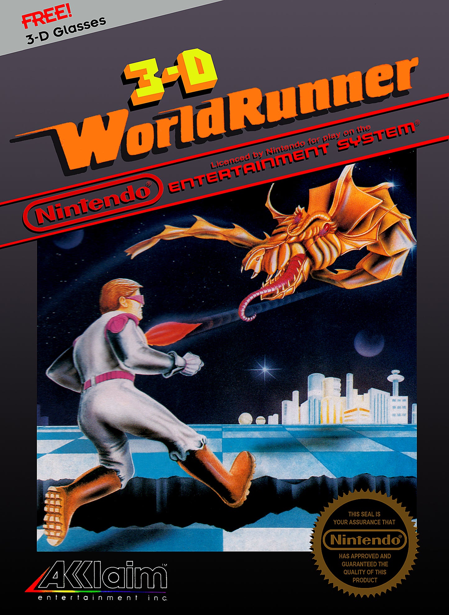 3D WORLDRUNNER - NES