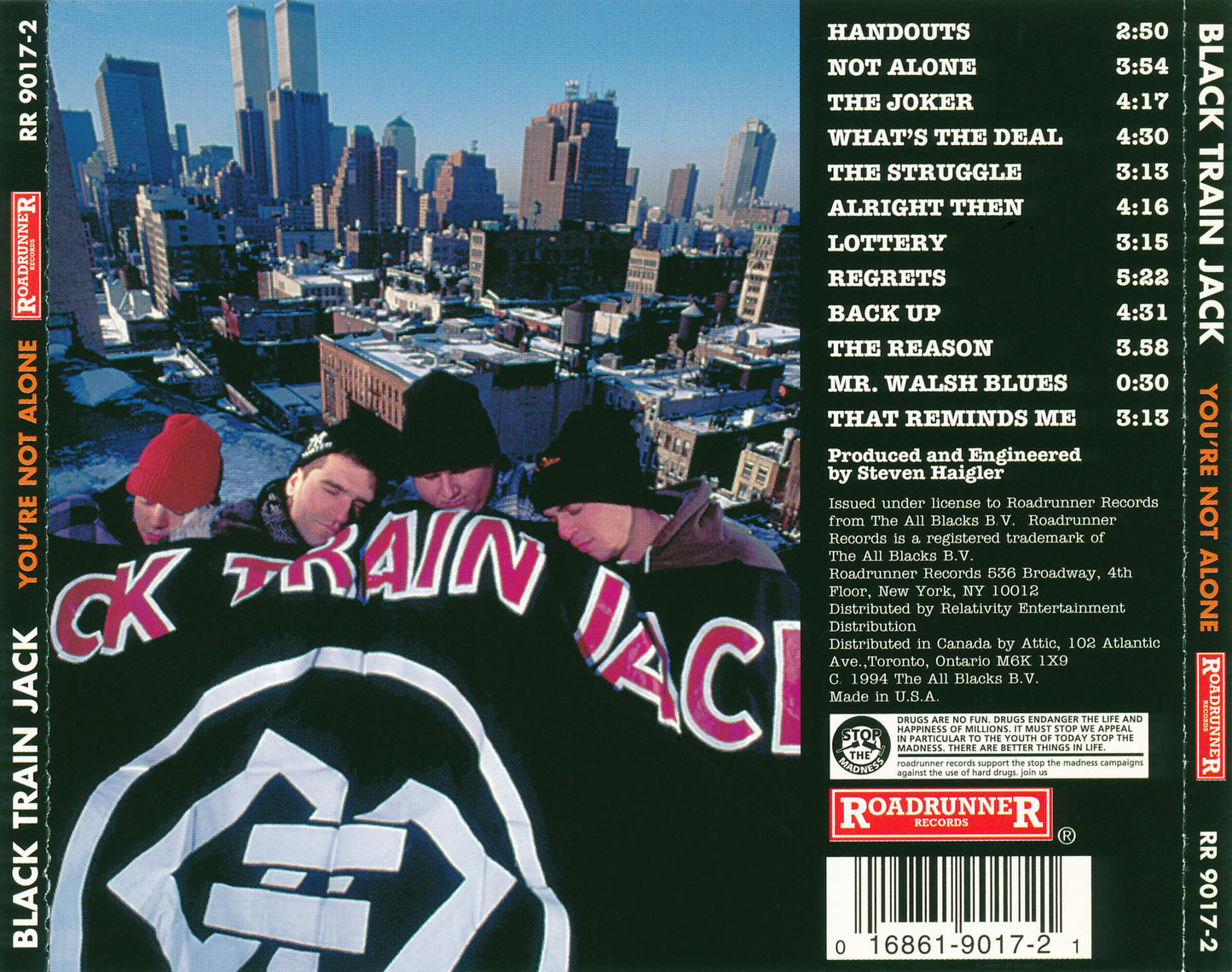 BLACK TRAIN JACK - YOU'RE NOT ALONE