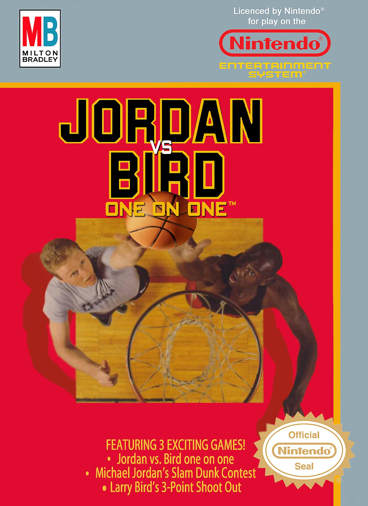 JORDAN VS. BIRD: ONE ON ONE - NES