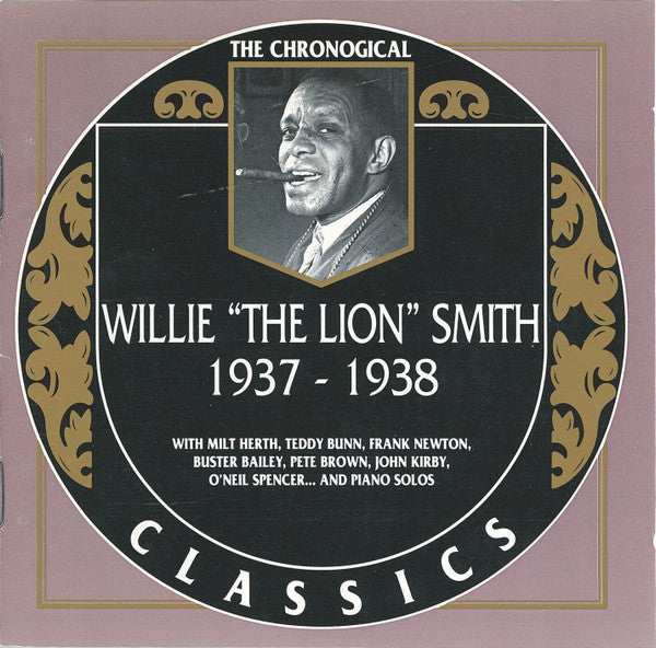 SMITH, WILLIE THE LION - 1937-1938