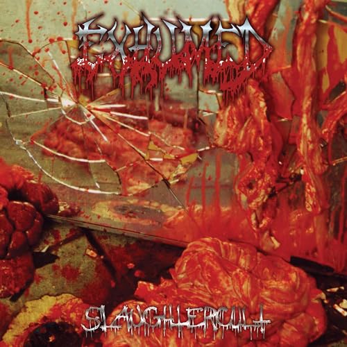 EXHUMED - SLAUGHTERCULT (MILKY CLEAR WITH SPLATTER EDITION) (VINYL)