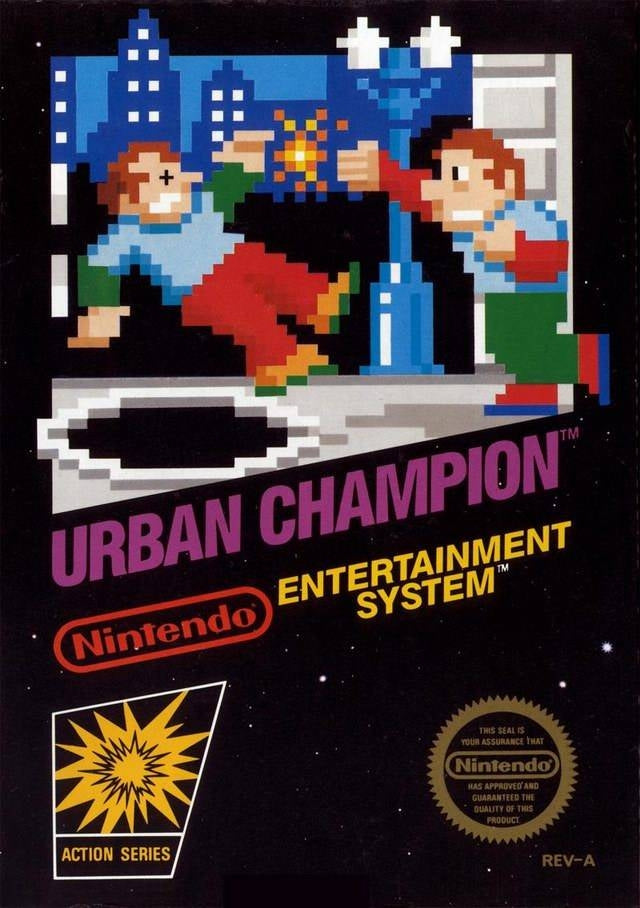 URBAN CHAMPION - NES (W/BOX & MANUAL)