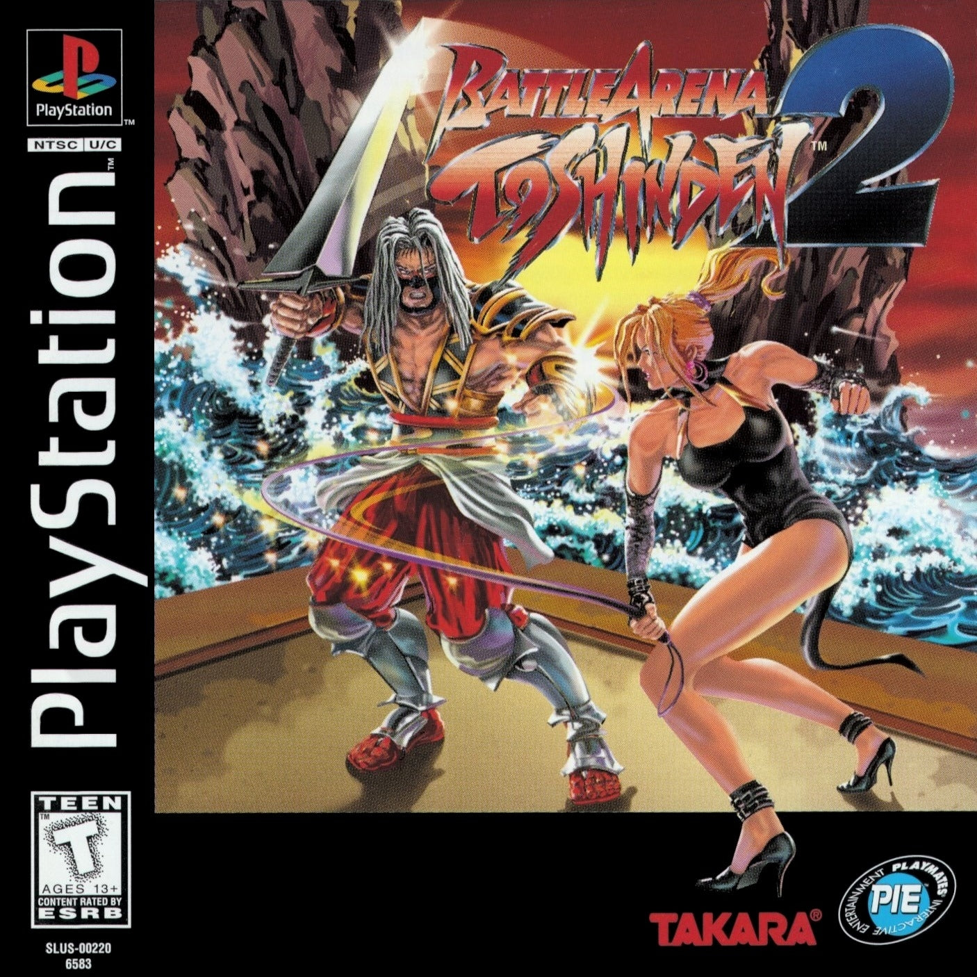 BATTLE ARENA TOSHINDEN 2 - PS1