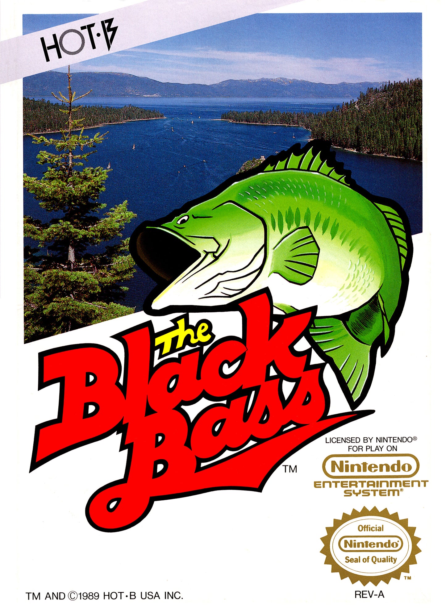 BLACK BASS - NES