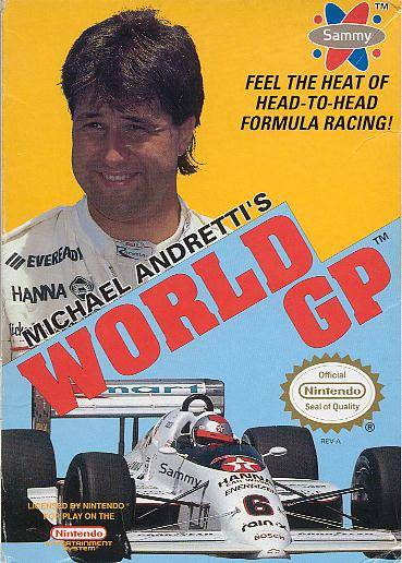 MICHAEL ANDRETTI'S WORLD GP - NES (W/BOX)