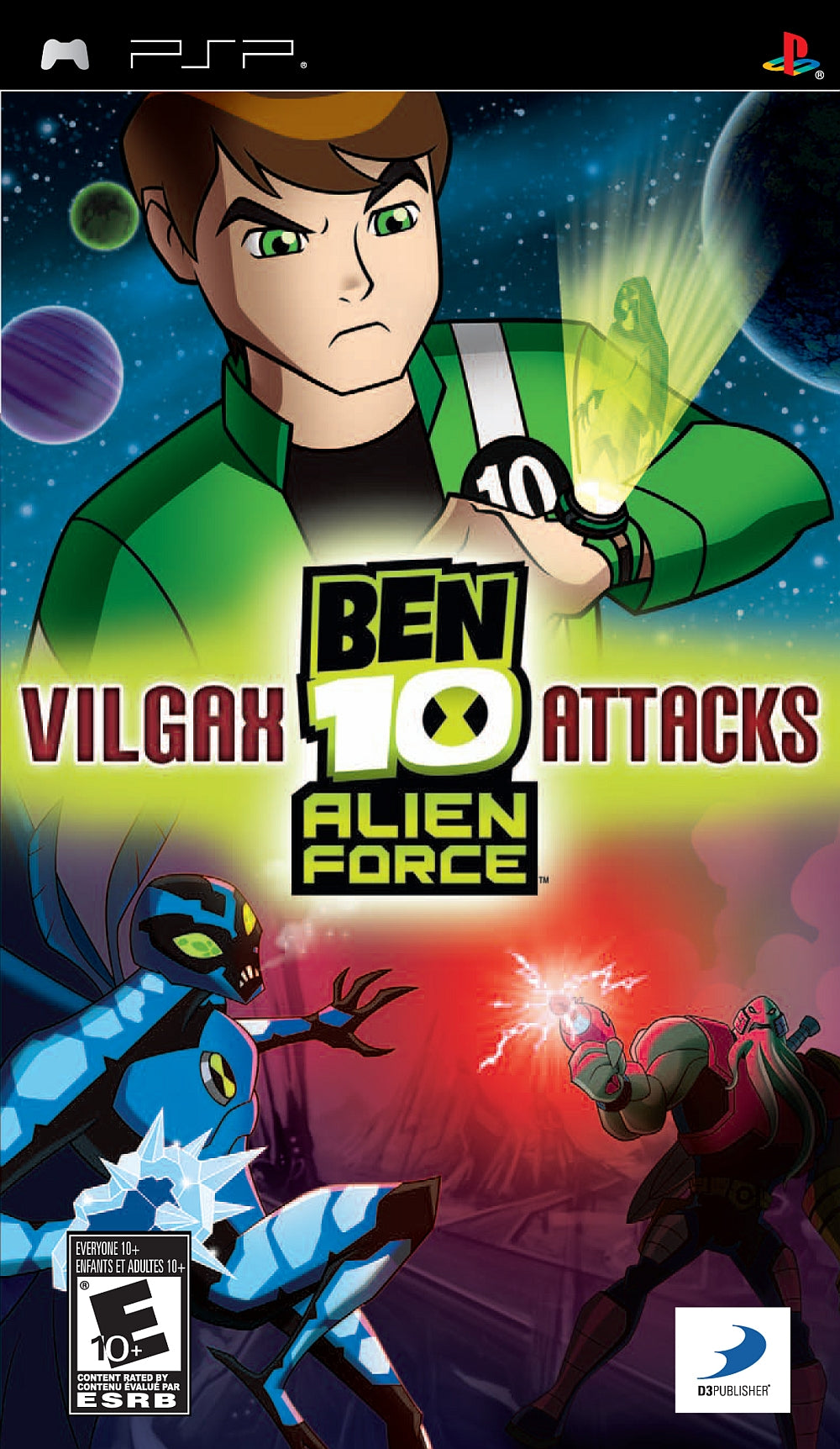 BEN 10: ALIEN FORCE: VILGAX ATTACKS - PSP