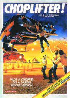 CHOPLIFTER! - COLECO