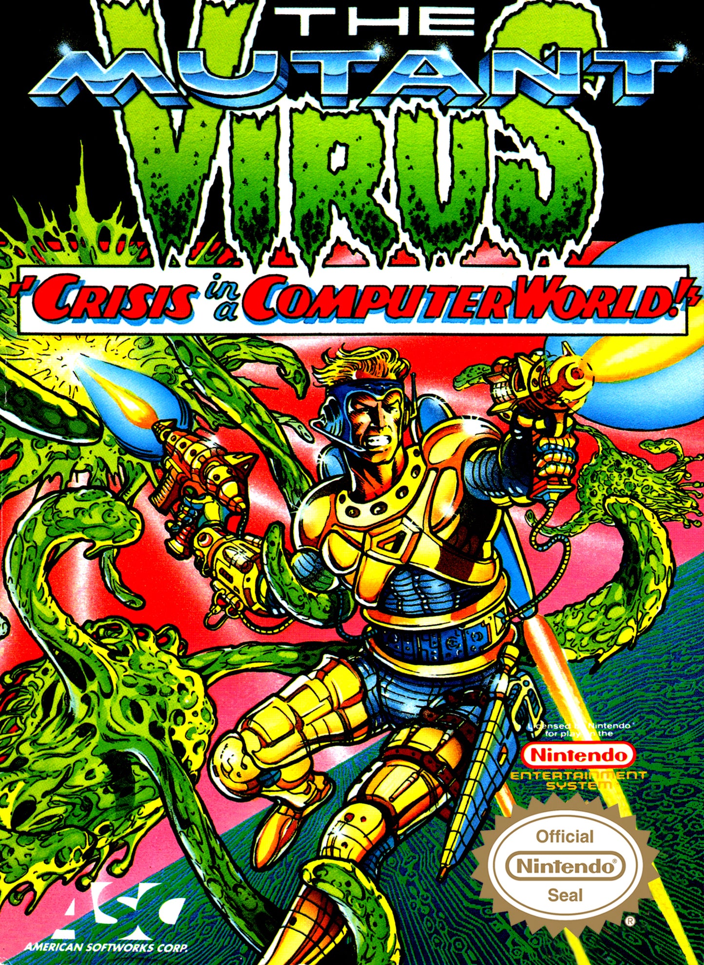 MUTANT VIRUS - NES (W/BOX)