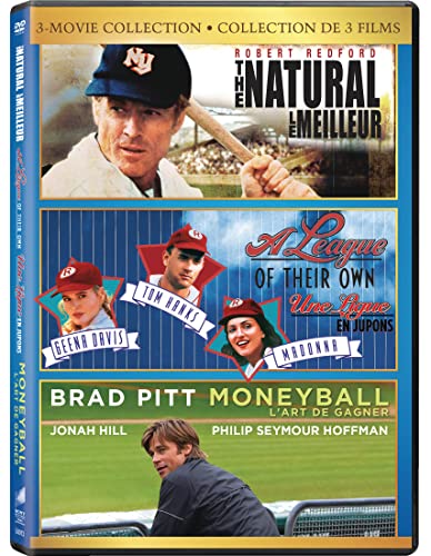 NATURAL/A LEAGUE OF THEIR OWN/MONEYBALL - DVD-3 MOVIE COLLECTION