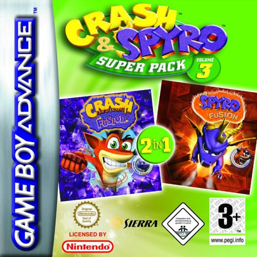 CRASH & SPYRO SUPERPACK: SEASON OF ICE/H - GBA