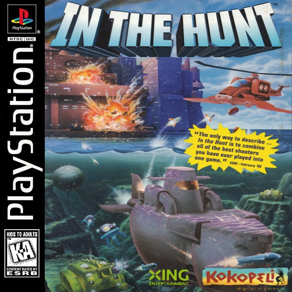 IN THE HUNT - PS1