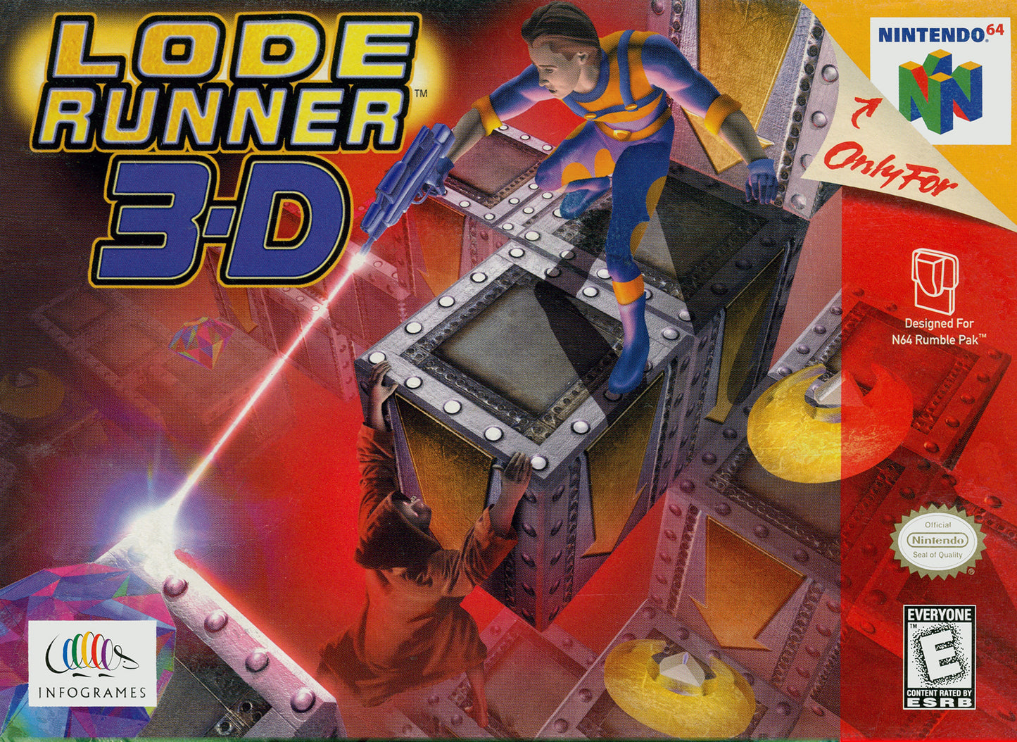 LODE RUNNER 3D - N64