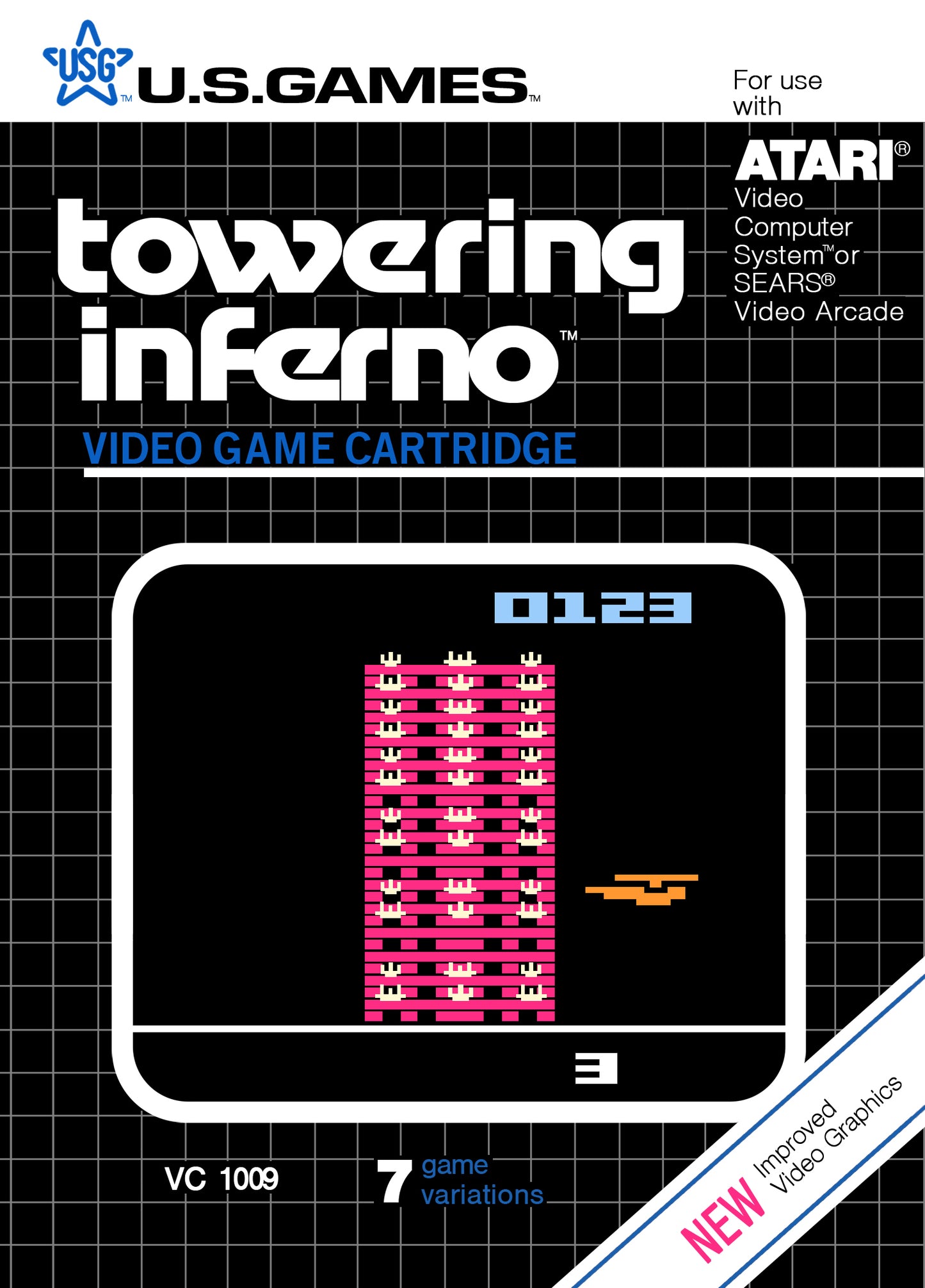 TOWERING INFERNO - ATARI2600