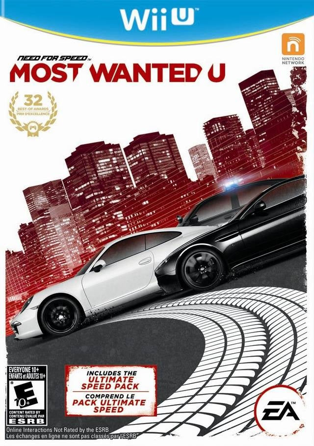 NEED FOR SPEED: MOST WANTED U - WII U