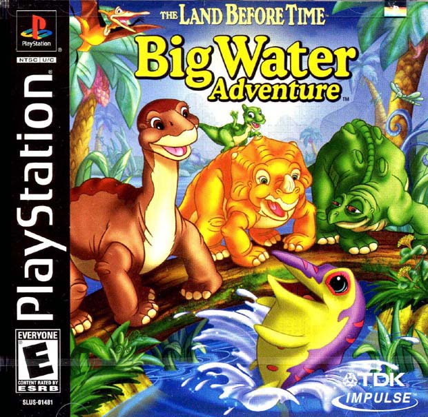 LAND BEFORE TIME: BIG WATER ADVENTURE - PS1