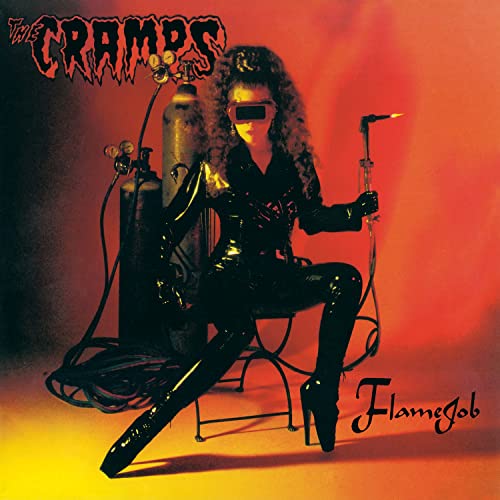 THE CRAMPS - FLAMEJOB (TRANSLUCENT BLUE VINYL)
