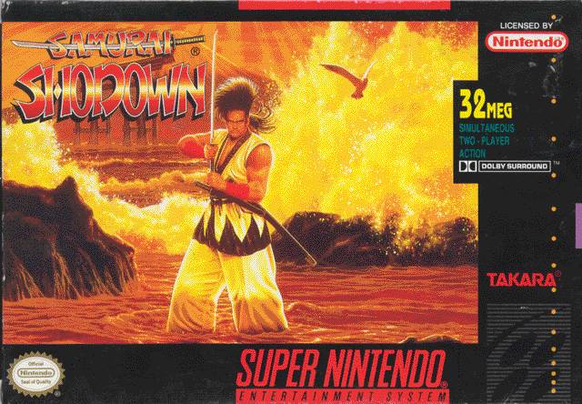 SAMURAI SHODOWN - SNES