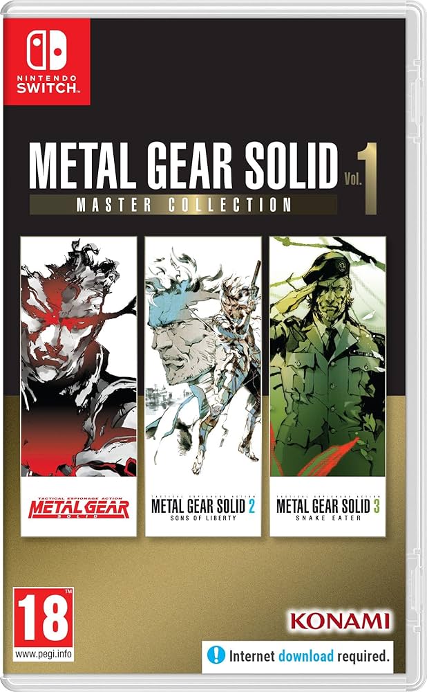 METAL GEAR SOLID VOL. 1: MASTER COLLECTI - SWITCH