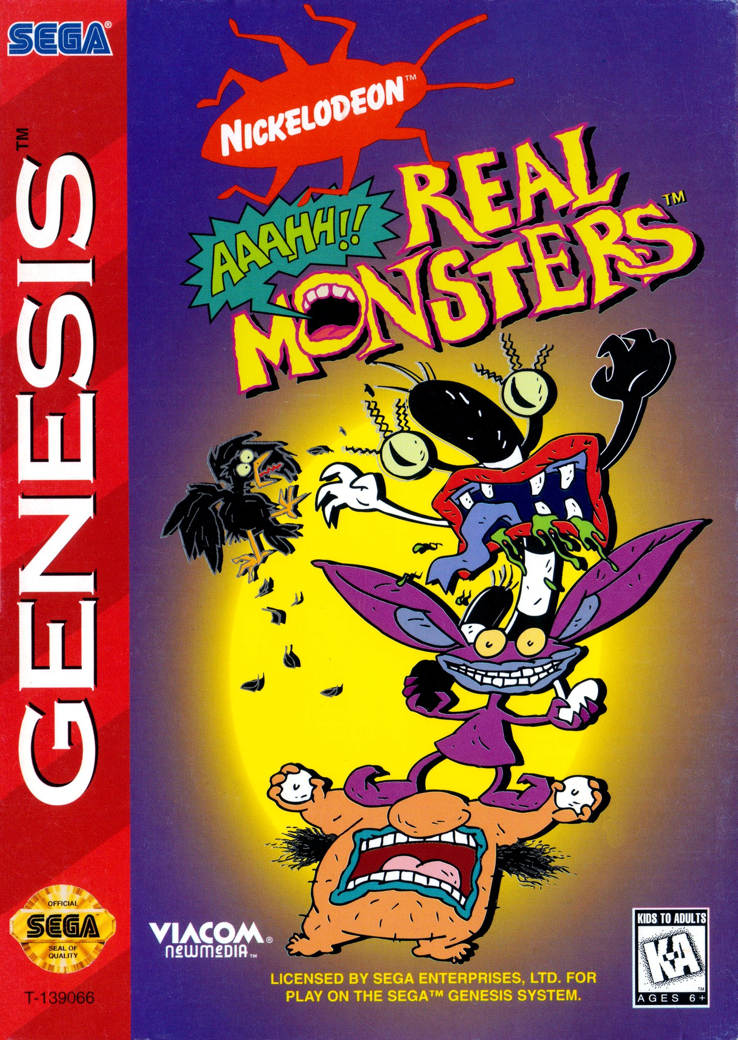 AAAHH REAL MONSTERS - GENESIS
