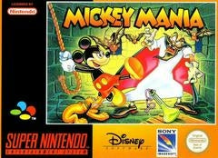 MICKEY MANIA - SNES (W/BOX & MANUAL)