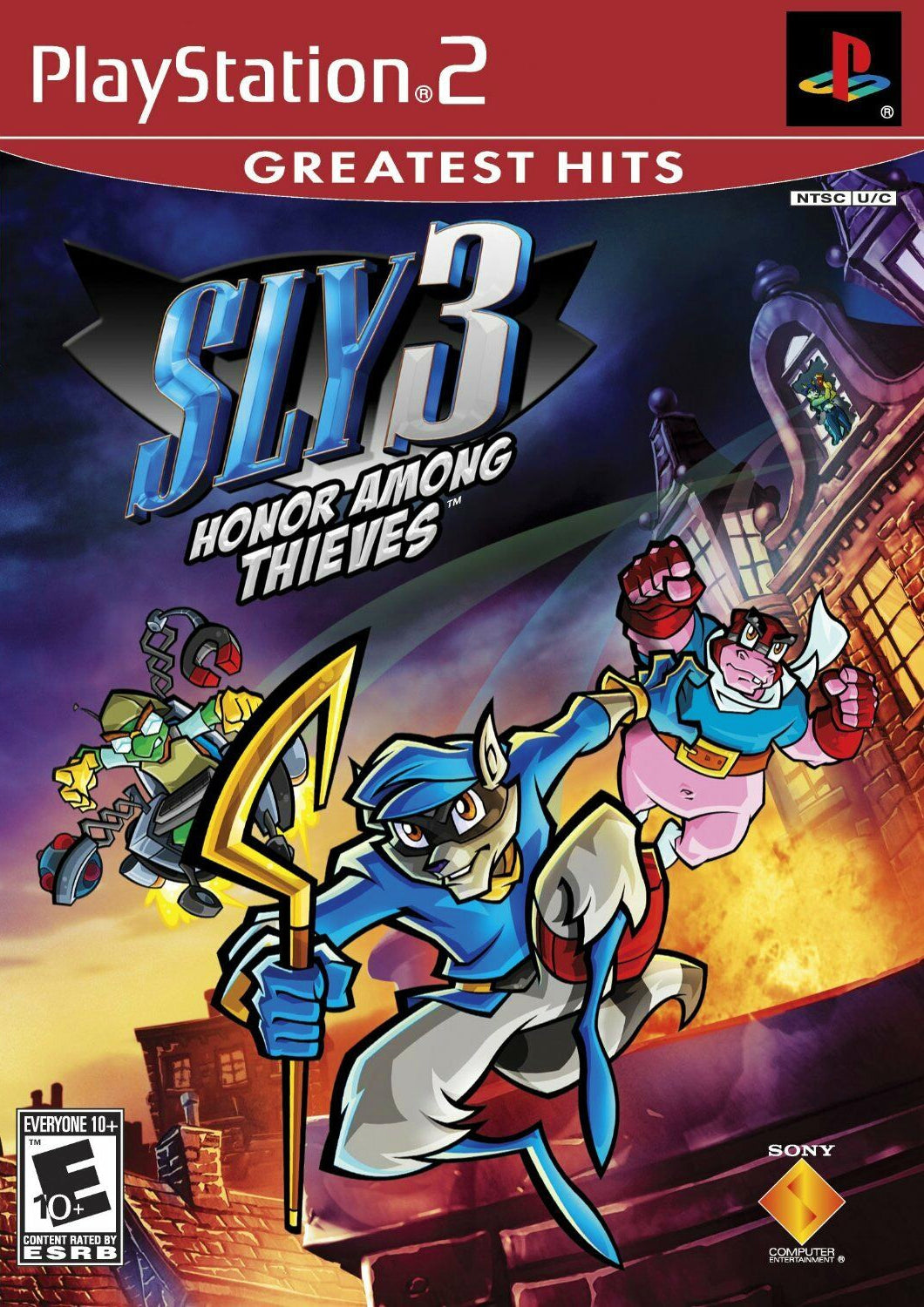 SLY 3: HONOR AMONG THIEVES (GR HITS EDIT - PS2