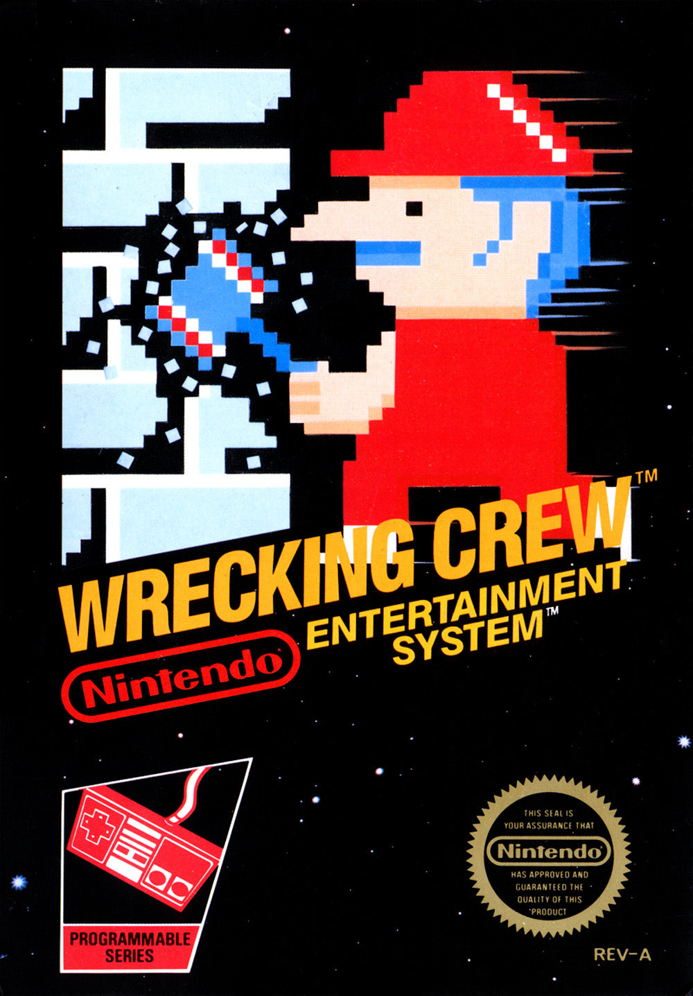 WRECKING CREW - NES (W/BOX & MANUAL)