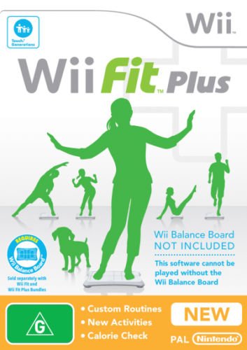 WII FIT PLUS - SOFTWARE ONLY - STANDARD EDITION