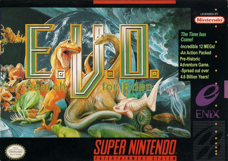 EVO: THE SEARCH FOR EDEN - SNES