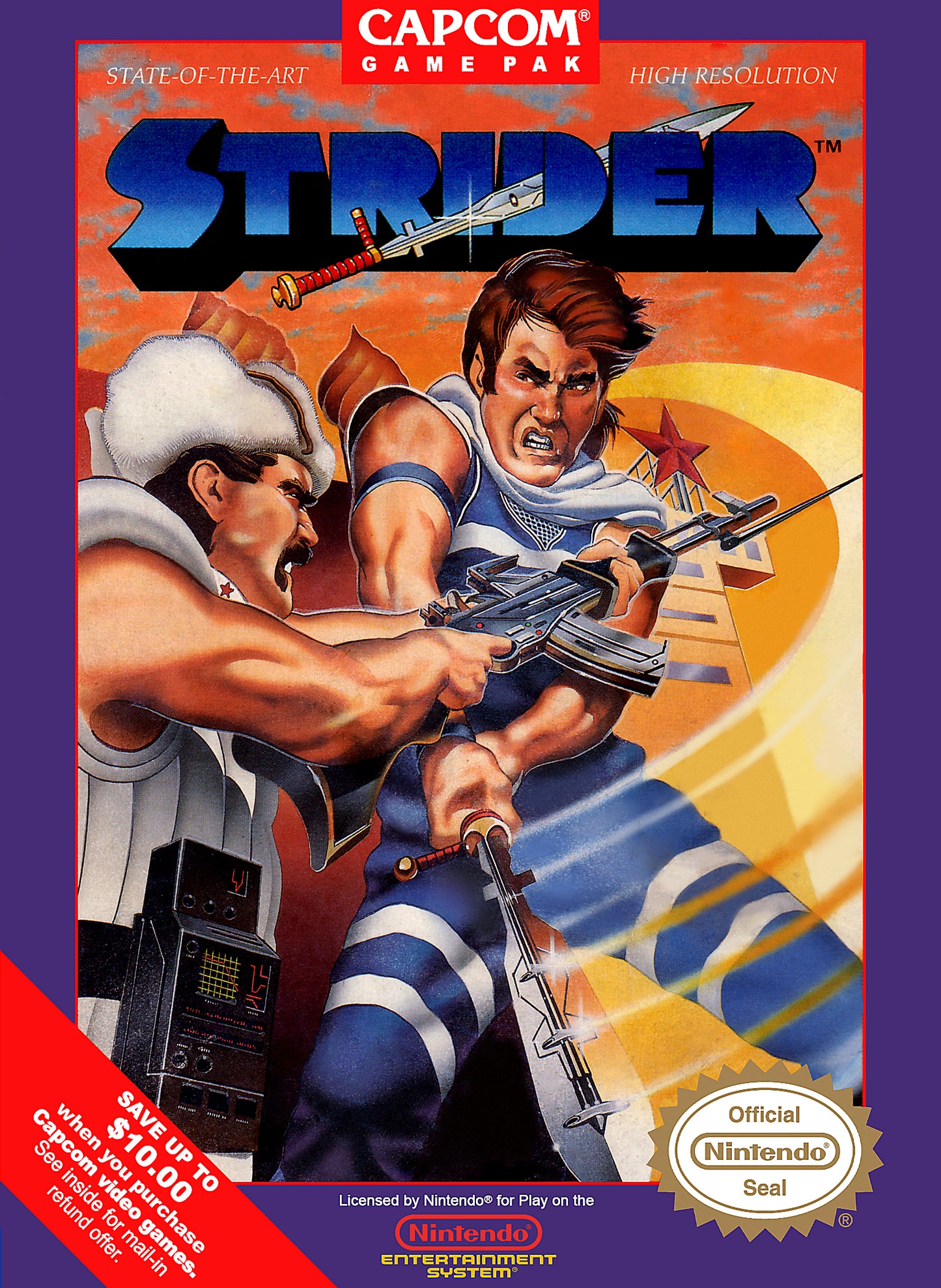 STRIDER - NES (W/BOX)