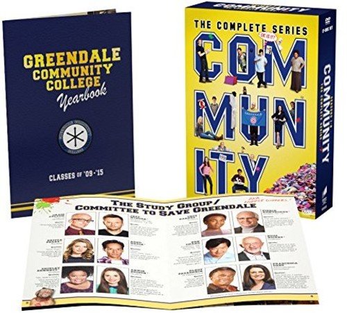 COMMUNITY (TV SHOW) - DVD-COMPLETE SERIES (YEARBOOK EDITION)