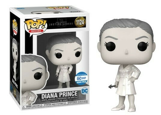 JUSTICE LEAGUE: DIANA PRINCE #1124 (METALLIC) - FUNKO POP!-LTD ED-4500 PCS