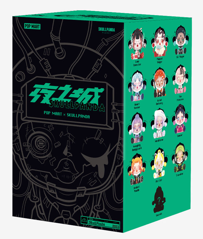 SKULLPANDA: CITY OF NIGHT: SCROLL DELIVERY - POP MART