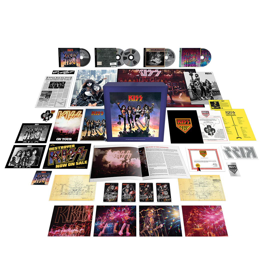 KISS - DESTROYER (45TH ANNIV)(SUPER DLX)(4CD/BL