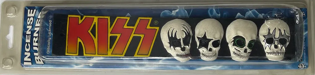 KISS: SKULLS INCENSE BURNER - C&D VISIONARY INC