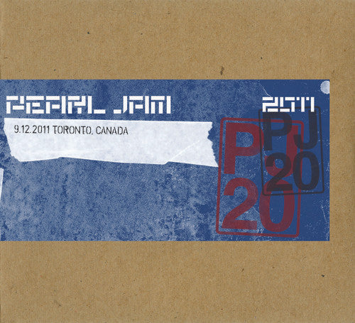 PEARL JAM - TORONTO 9.12.2011 (2CD)
