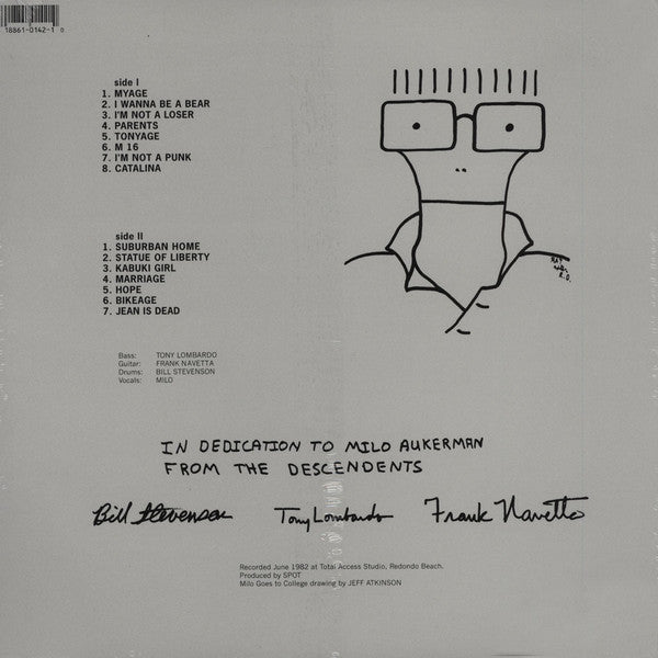 Descendents - Milo Goes To College (Used LP)