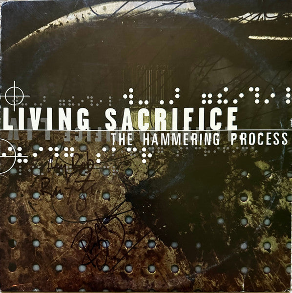 Living Sacrifice - Hammering Process (White) (Used LP)