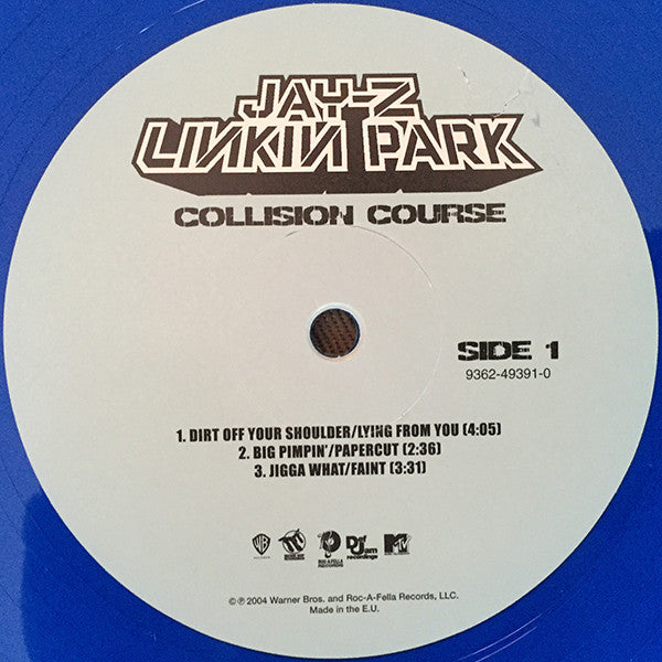 Jay-Z, Linkin Park - Collision Course (Blue) (Used LP)