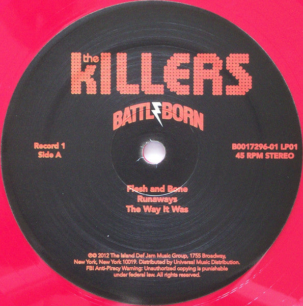 Killers - Battle Born (Red) (Used LP)