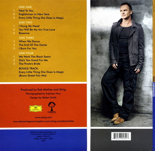 Sting - Symphonicities (Sealed) (Used LP)