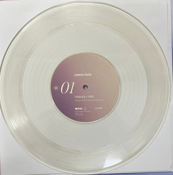 Linkin Park - Friendly Fire 10" (Clear) (Sealed) (Used LP)
