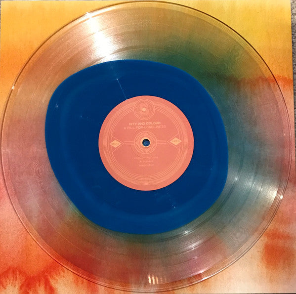 City & Colour - A Pill For Loneliness (Blue/Tangerine In Clear) (Used LP)