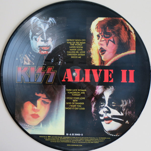 Kiss - Alive II (Picture Disc) (Used LP)