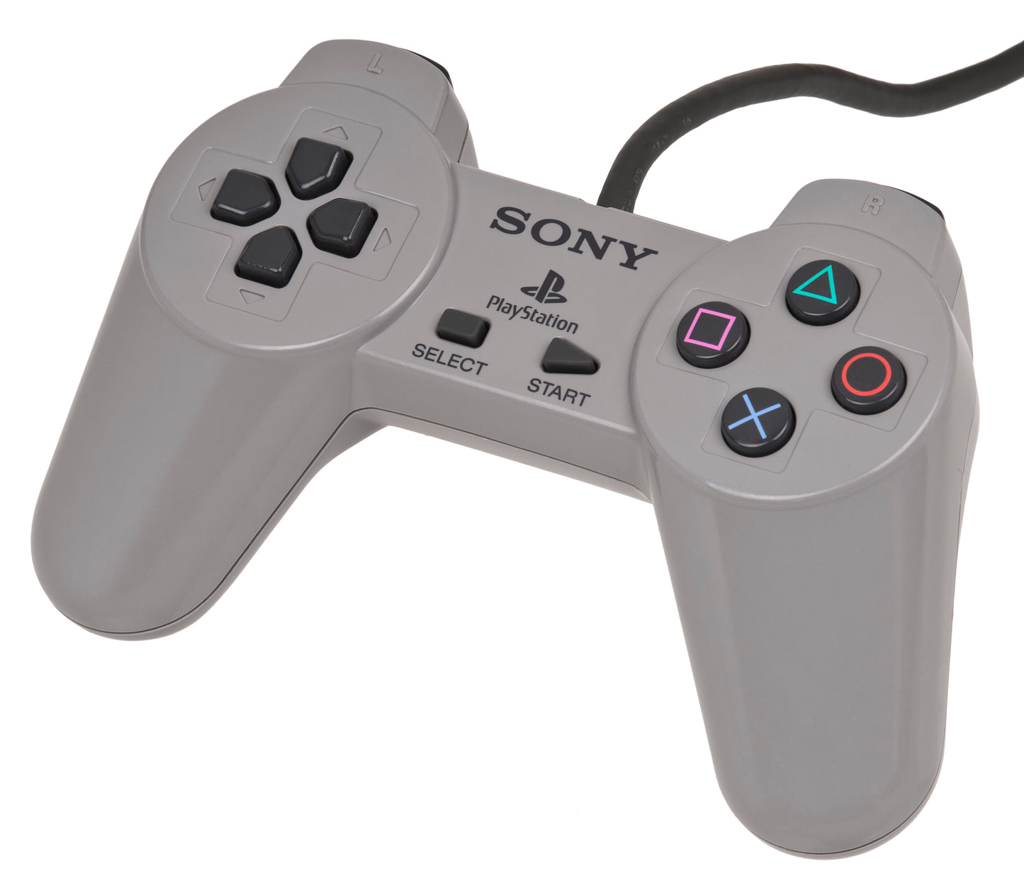 PS1 CONTROLLER (HARDWARE) - PS1-GREY