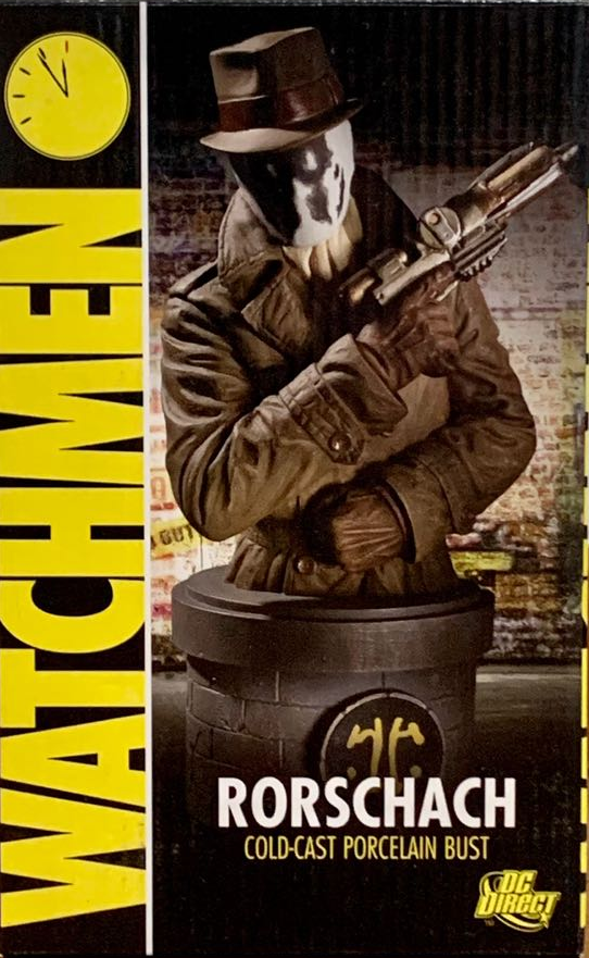 WATCHMEN: RORSCHACH (PORCELAIN BUST) - DC DIRECT-#0534/6000
