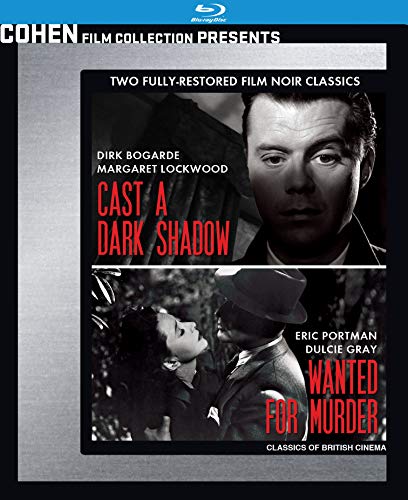 CAST A DARK SHADOW/WANTED FOR MURDER - BLU-COHEN FILM COLLECTION
